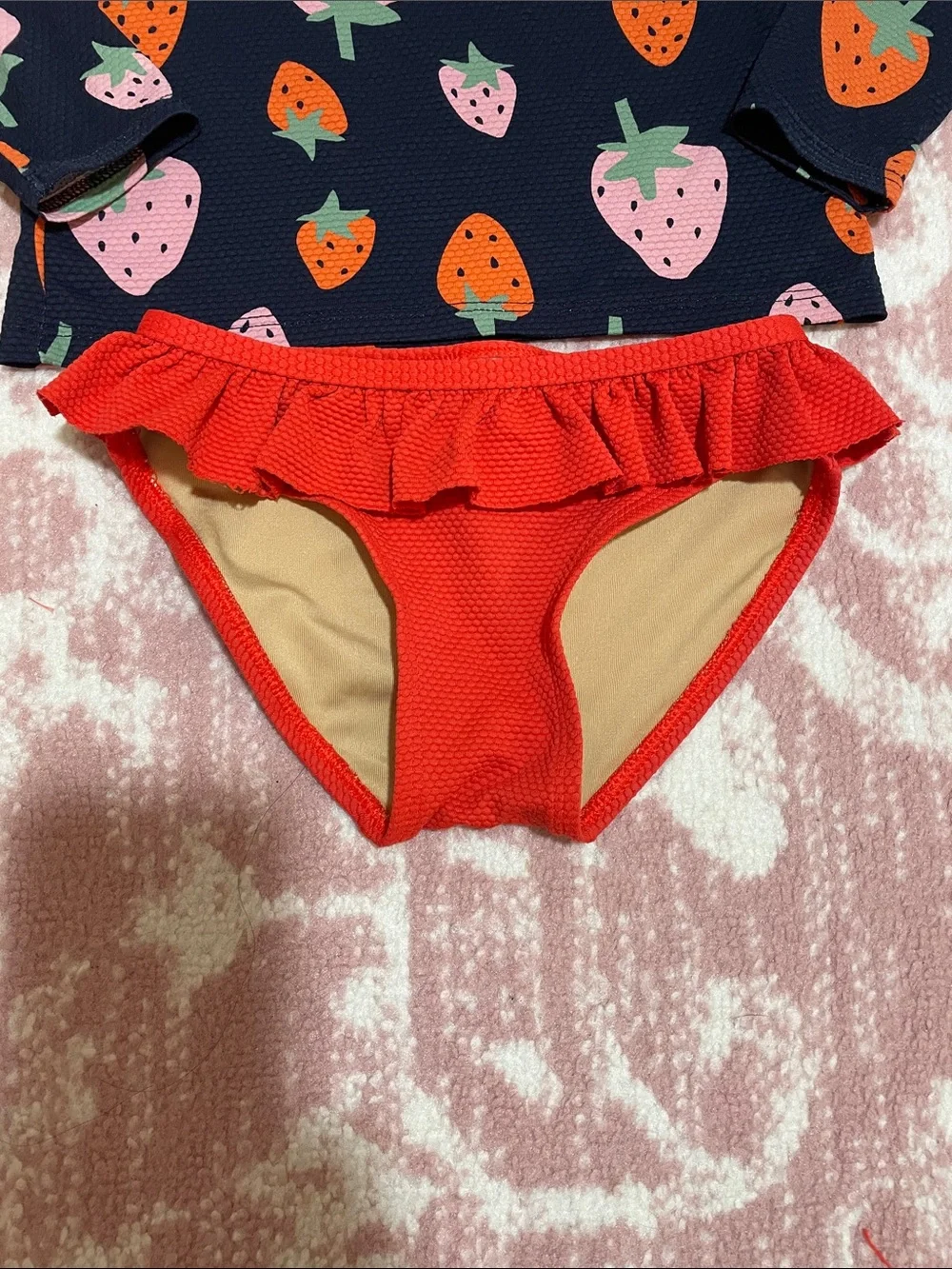 GUC - Old Navy Ruffle-Trim Bikini Swim Set